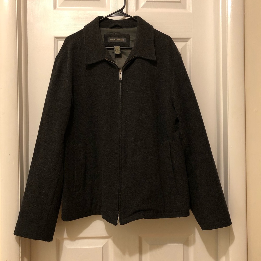 BANANA REPUBLIC Men’s Wool Pea Coat